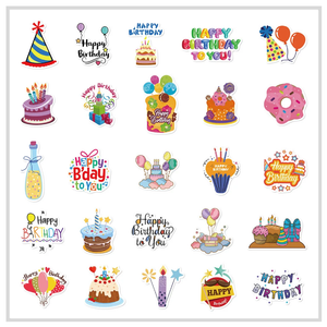 50 Sticker Set | Happy Birthday