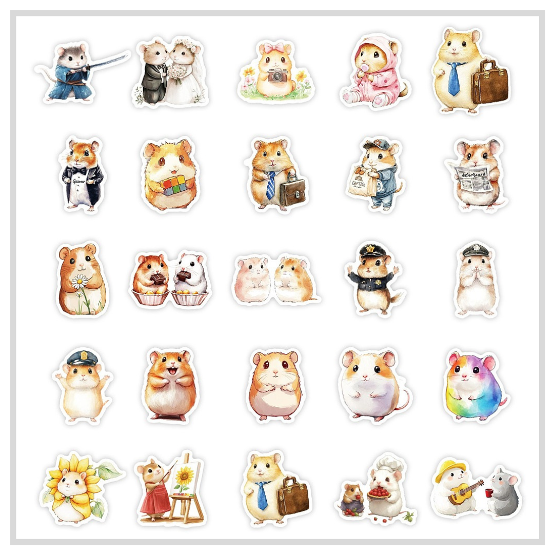 50 Sticker Set | Gorgeous Gophers