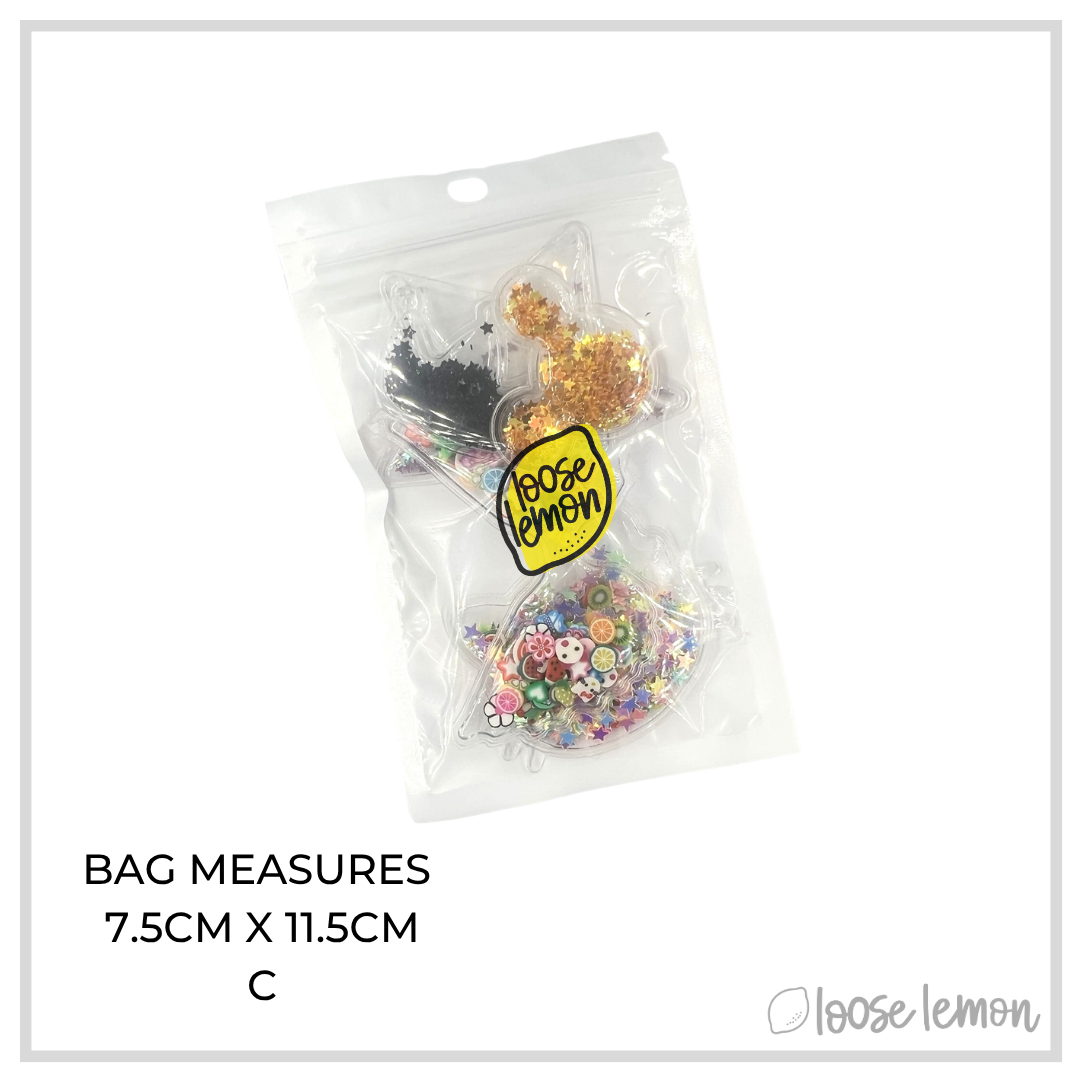 CLEARANCE Shaker Pouches | Set C