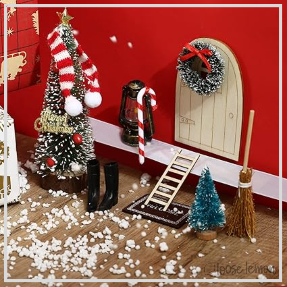 CHRISTMAS MINIATURE SET X 10 PCS
