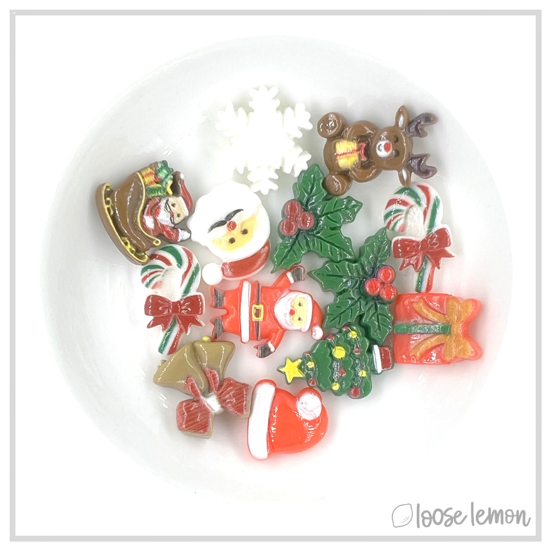 Resin | Christmas Pieces x 12