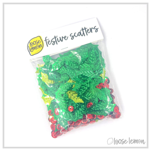 Festive Scatters | Christmas Holly