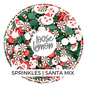 Clay Sprinkles | Santa Mix