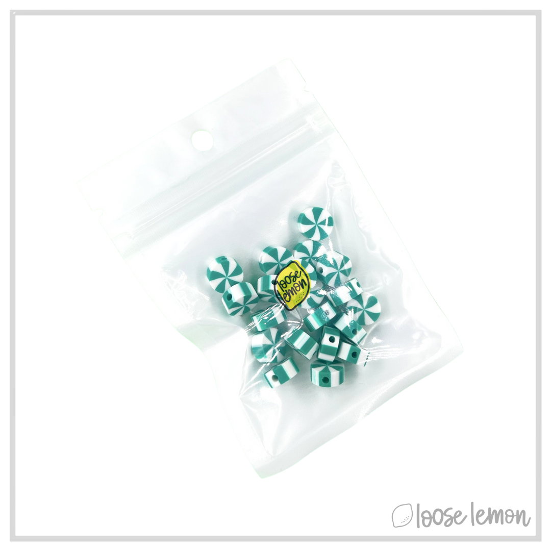 Feature Beads | Green Candy