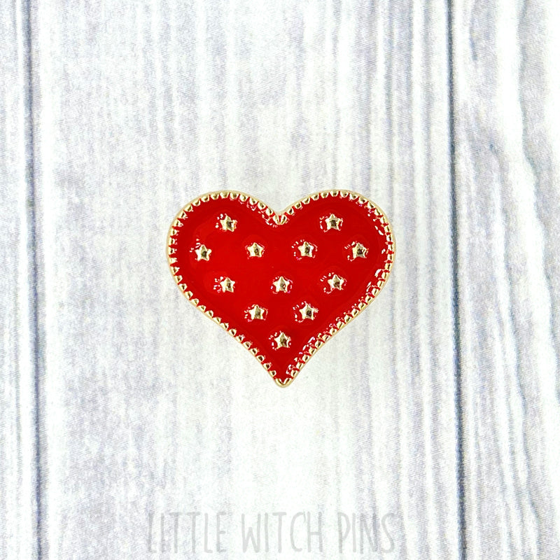 Small Heart | Christmas Enamel Pin
