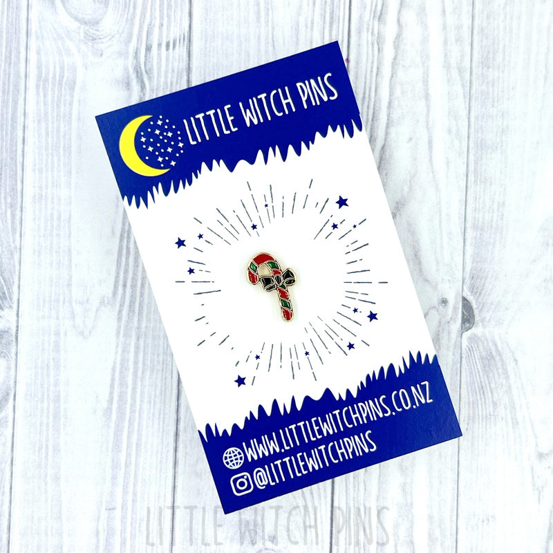 Candy Cane | Christmas Enamel Pin