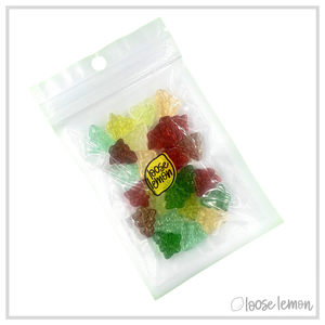 Glass Tree Beads x 25