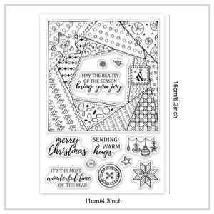 Christmas Acrylic Stamp | Christmas Designs