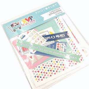 PhotoPlay Paper | Crop 'Til You Drop Ephemera Cardstock Die-Cuts x 26