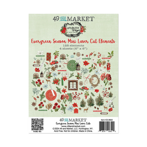 Evergreen Season Mini Laser Cut Elements (128 Pcs) | 49 and Market