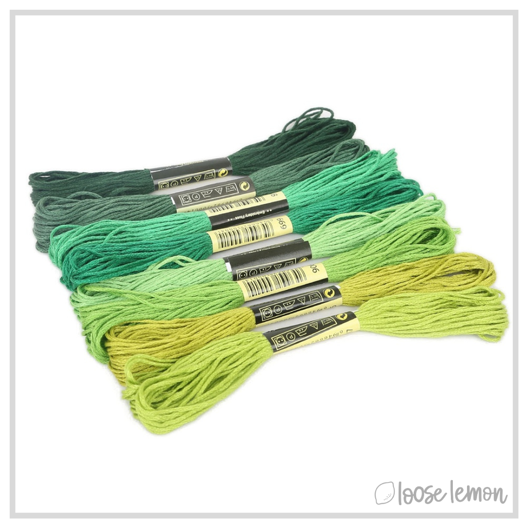 Embroidery Thread Set | 56 Pieces (All Colours)