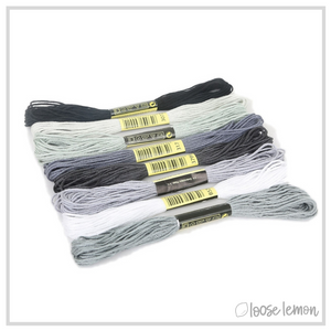 Embroidery Thread Set | 56 Pieces (All Colours)