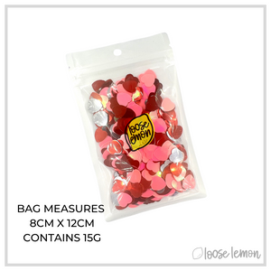 Festive Scatters | Valentine's Hearts (15g)