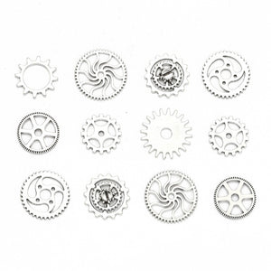 Silver Gear Charms (50g)