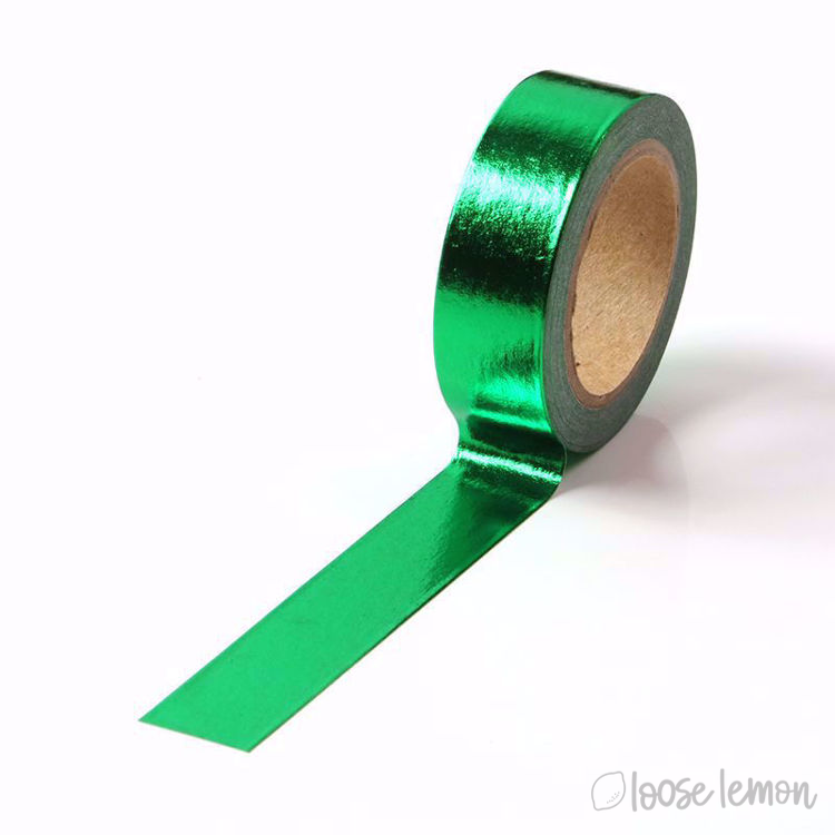 Green Foil - Washi Tape (10M)