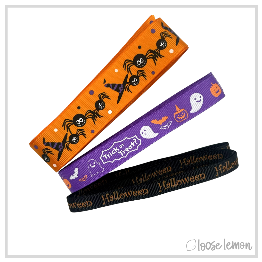 Halloween Ribbon x 3m (Trick or Treat)