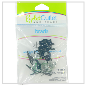 Cat Head Brads x 12 | Eyelet Outlet
