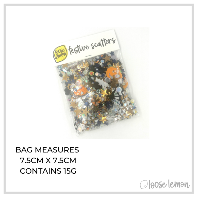 Festive Scatters | Halloween Orange (15g)