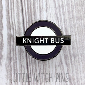 HP ENAMEL PIN | BUS STATION