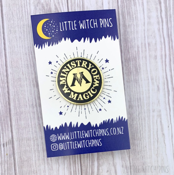 HP ENAMEL PIN | MINISTRY