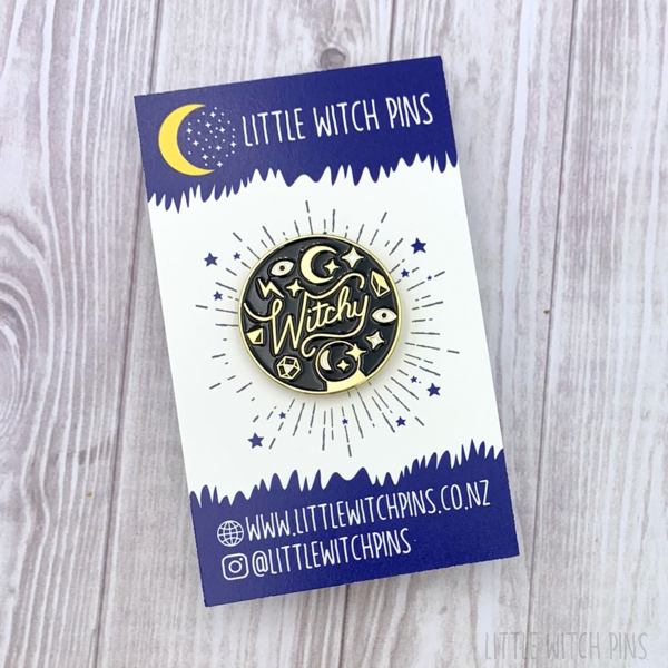 HP ENAMEL PIN | WITCH WORLD