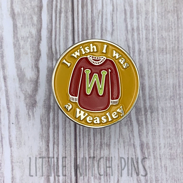 HP ENAMEL PIN | RON'S SWEATER