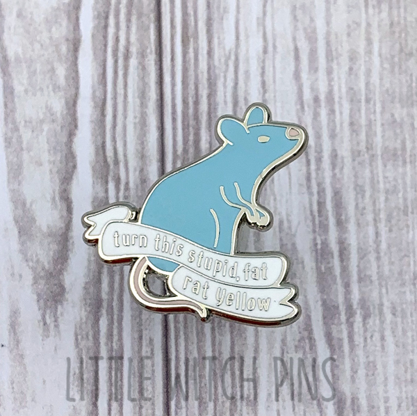 HP ENAMEL PIN | RON'S RAT