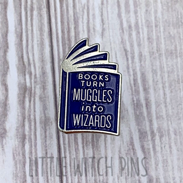 HP ENAMEL PIN | MUGGLES TO WIZARDS