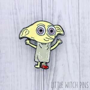 HP ENAMEL PIN | ELF WITH SOCK!