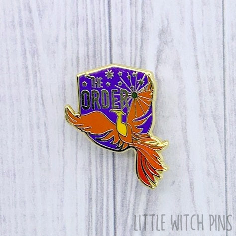 HP ENAMEL PIN | THE ORDER