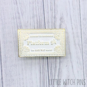 HP ENAMEL PIN | TRAIN TICKET