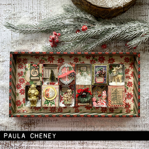 Tim Holtz Idea-Ology | Word Plaques - Christmas