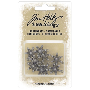 Tim Holtz Idea-Ology | Adornments (Snowflakes)