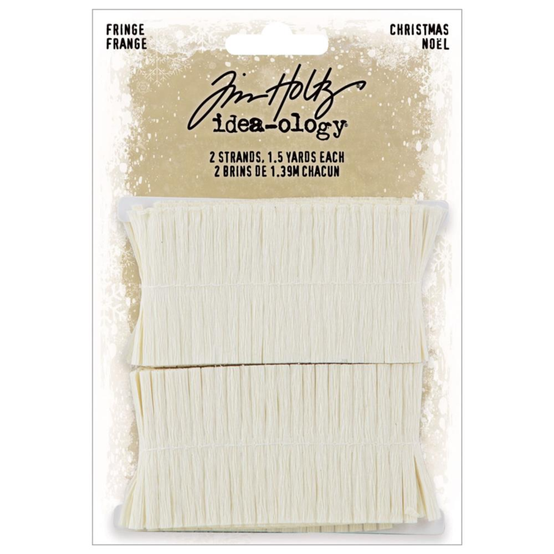 Tim Holtz Idea-Ology Christmas Fringe 1.5yd 2/Pkg (TH94287)