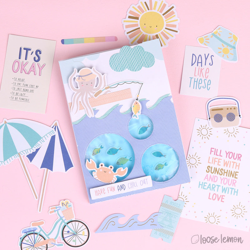 Keeping Cool | Chipboard Embellishments (2 Sheets)