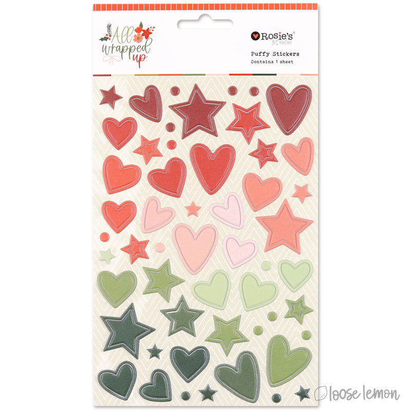 All Wrapped Up | Puffy Hearts & Stars