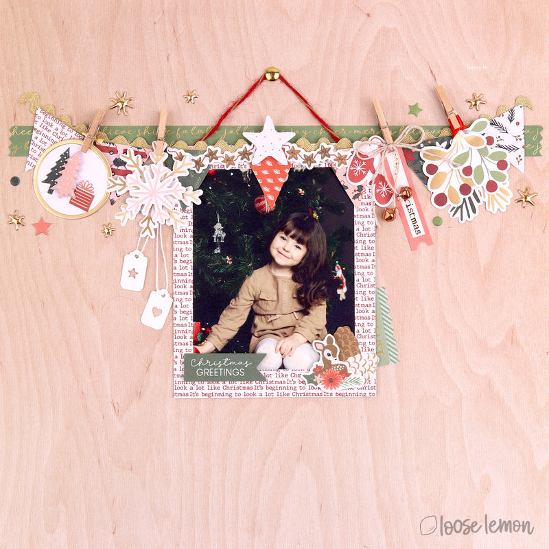 All Wrapped Up | Chipboard Sayings