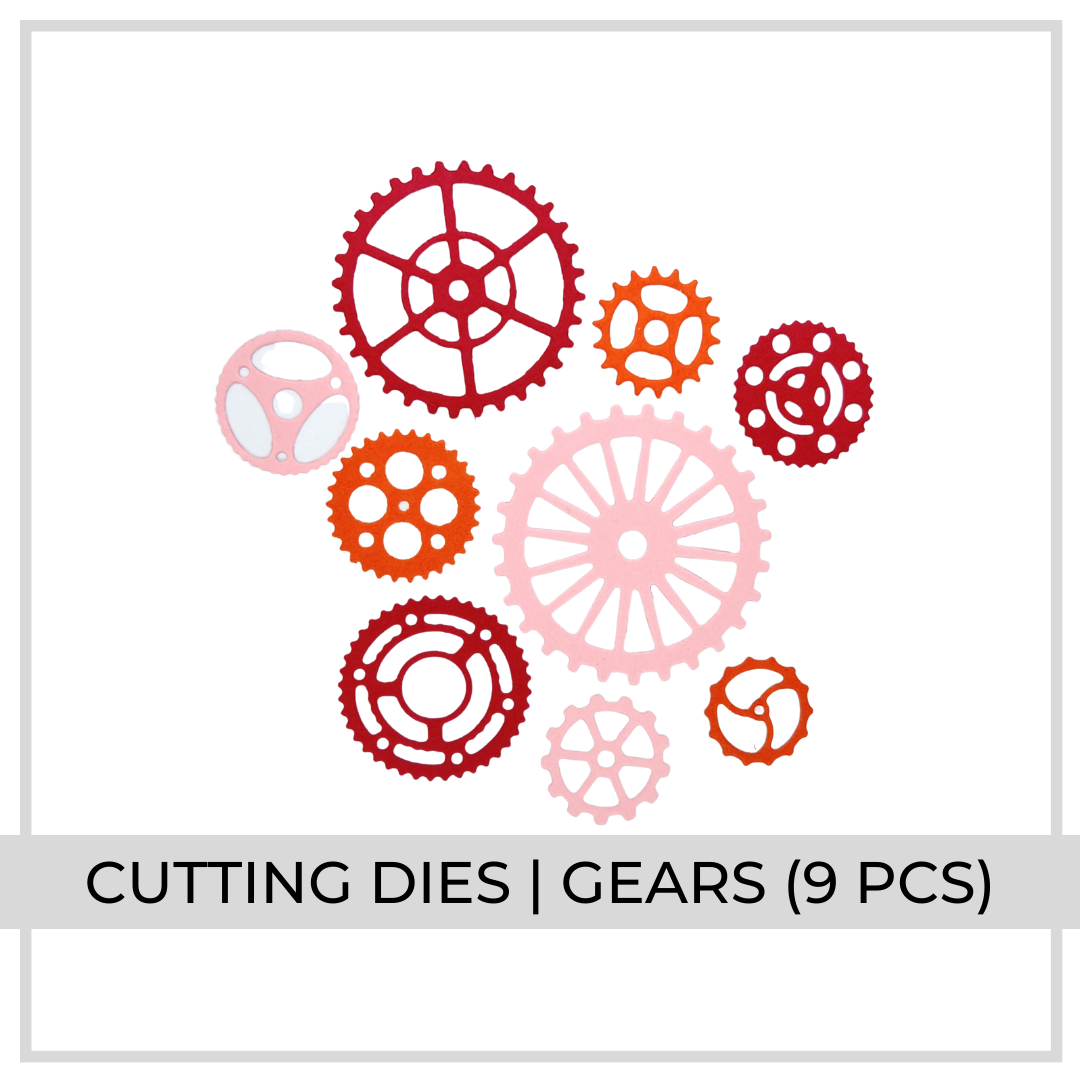 Cutting Dies | Gears (9 Pieces)