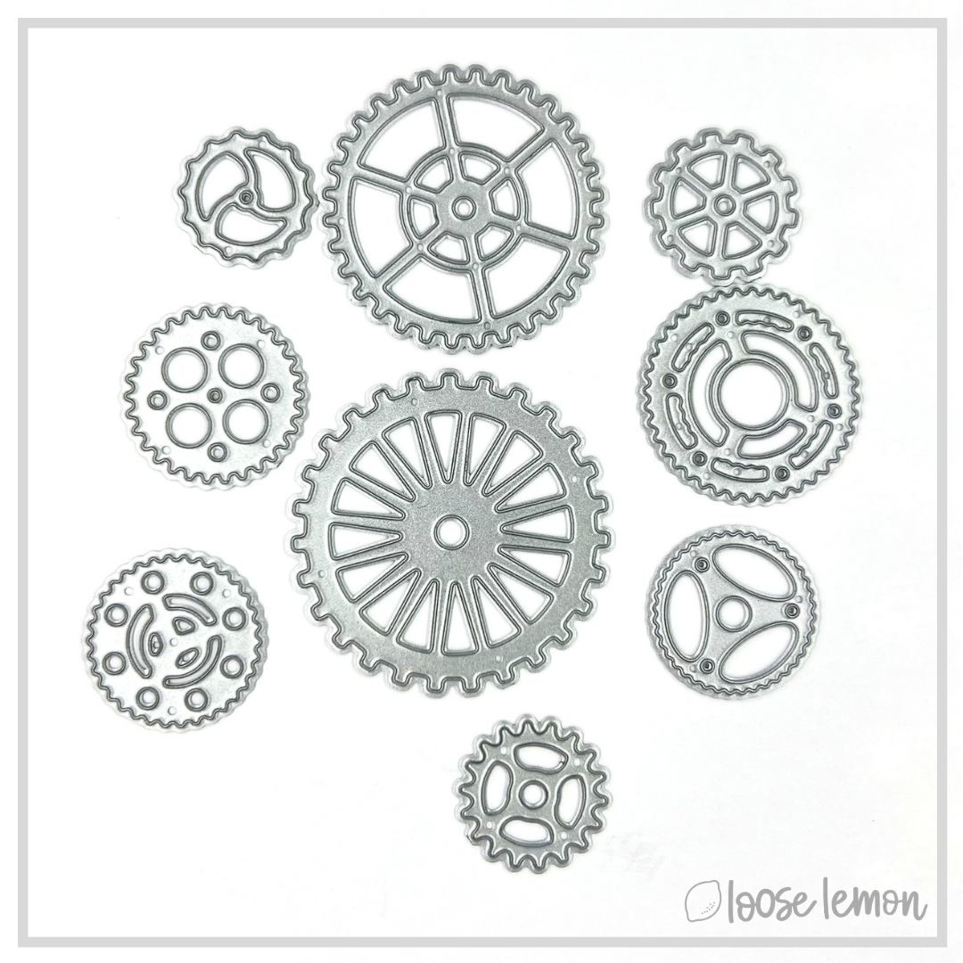 Cutting Dies | Gears (9 Pieces)