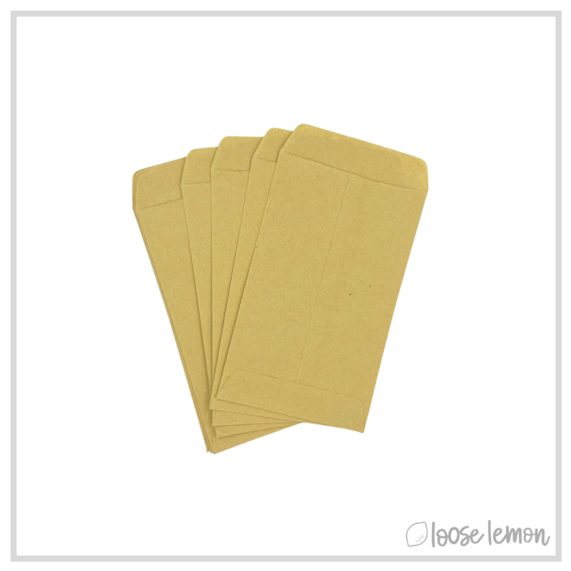 Brown Envelopes X 10 | Small