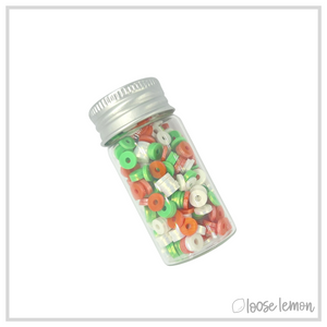 Flat Beads | Pearl Mix (16G Jar)