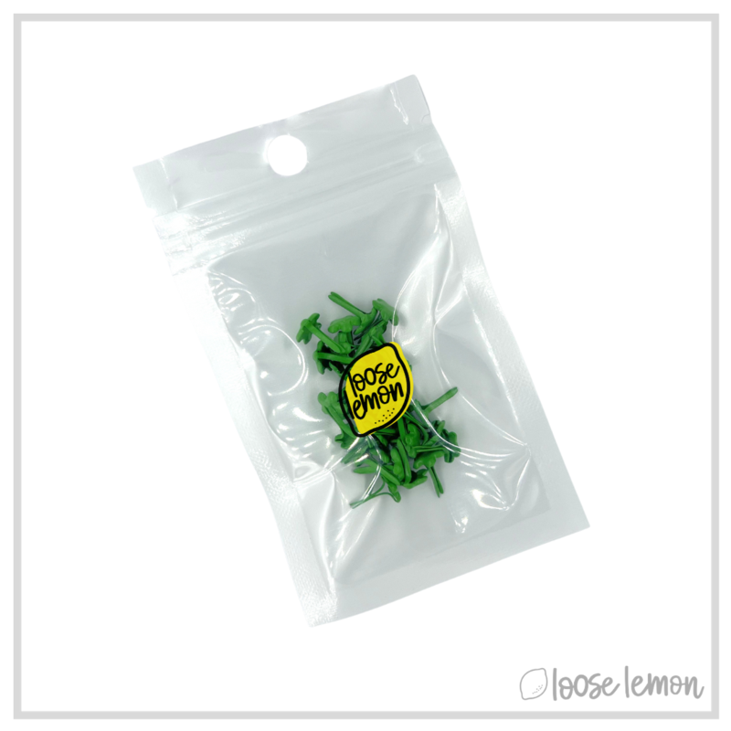 Flower Brads X 30 | Green