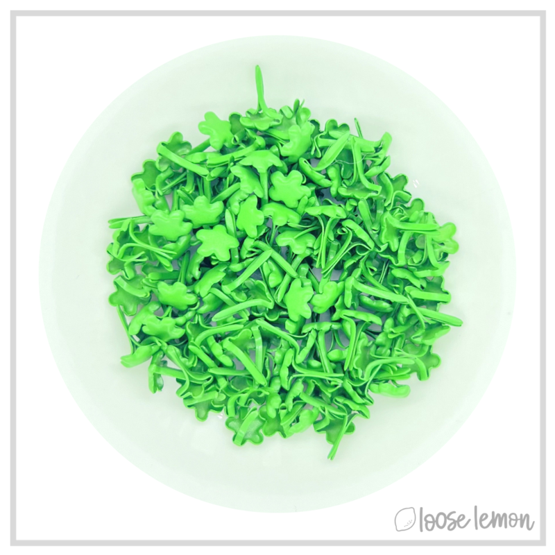 Flower Brads X 30 | Green