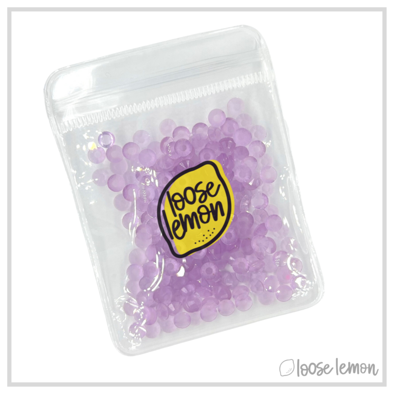 Glow in The Dark Gems | Purple (5mm)