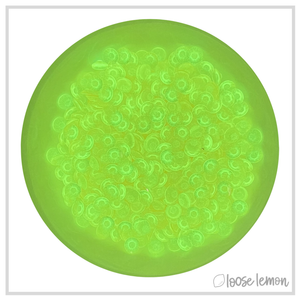 Glow in The Dark Gems | Orange (5mm)