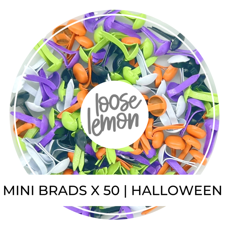 Mini Brads X 50 | Halloween Mix