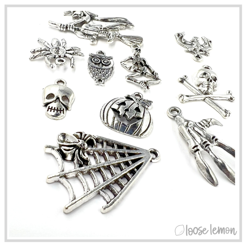 Halloween Charms x 10 | Set 2