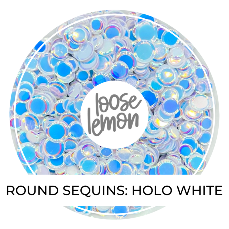 Round Sequins | Holo (Mixed Size)
