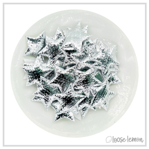 Soft Foil Stars | Silver