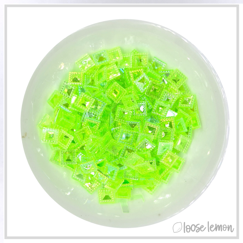 Square Gems | Lime